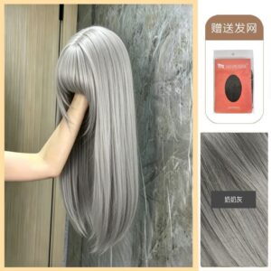 Silver Straight Wig