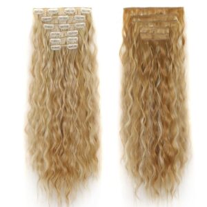 Blonde Clip-in Hair Extension